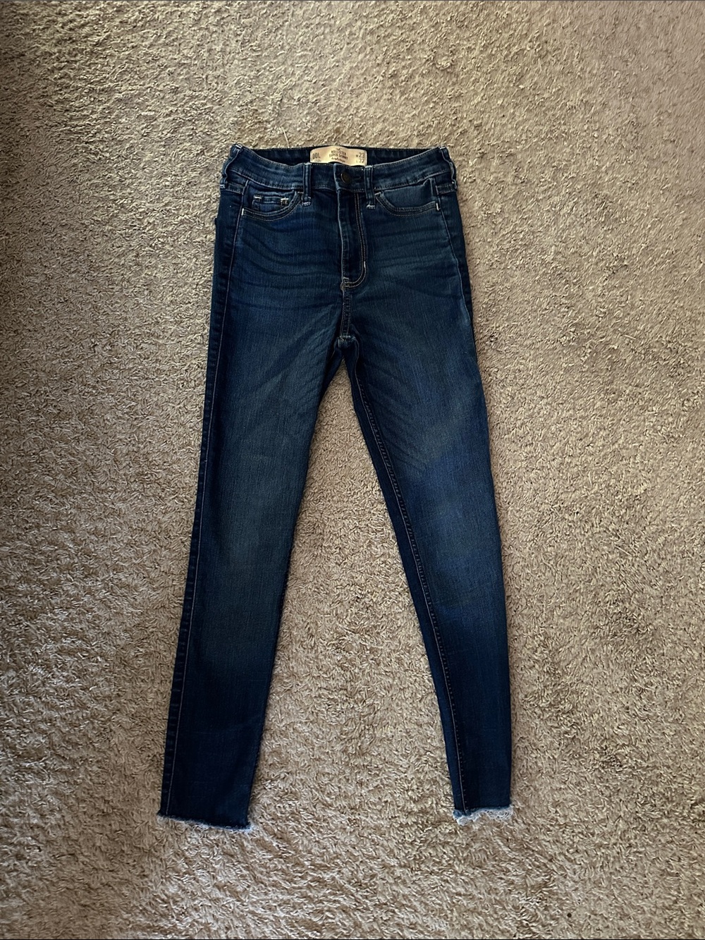 Vintage Hollister Dark Blue Skinny Jeans